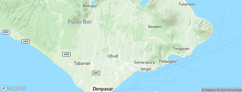 Banjar Sandinggianyar, Indonesia Map