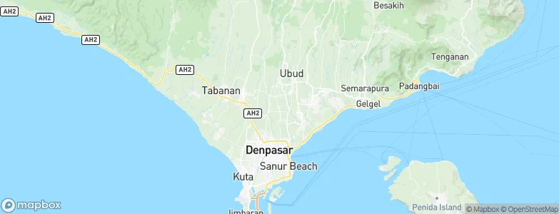 Banjar Sedang, Indonesia Map