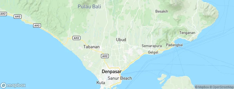 Banjar Tebongkang, Indonesia Map