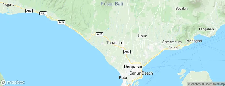 Banjar Tegal Belodan, Indonesia Map