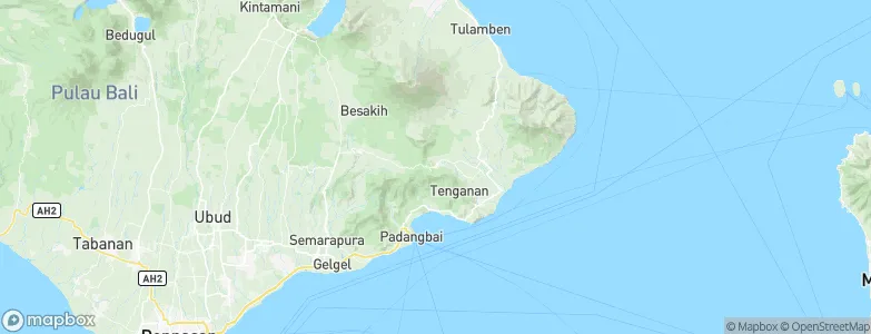 Banjar Tengah, Indonesia Map