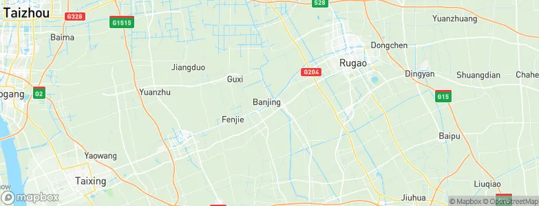 Banjing, China Map