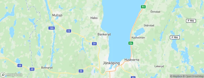 Bankeryd, Sweden Map