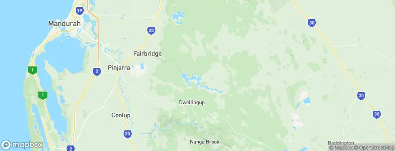 Banksiadale, Australia Map