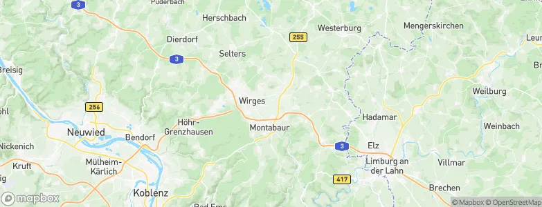 Bannberscheid, Germany Map