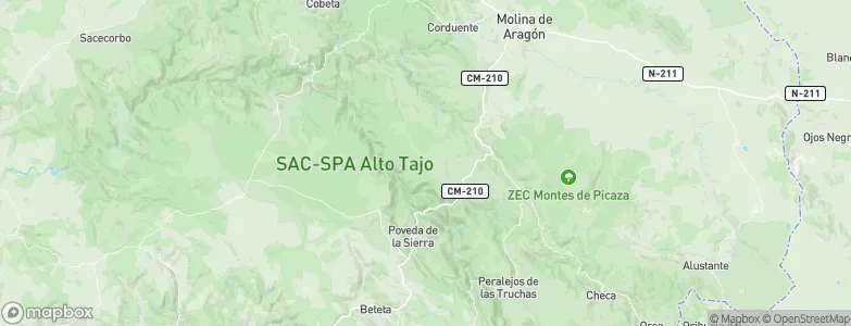 Baños de Tajo, Spain Map