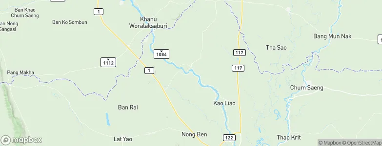 Banphot Phisai, Thailand Map