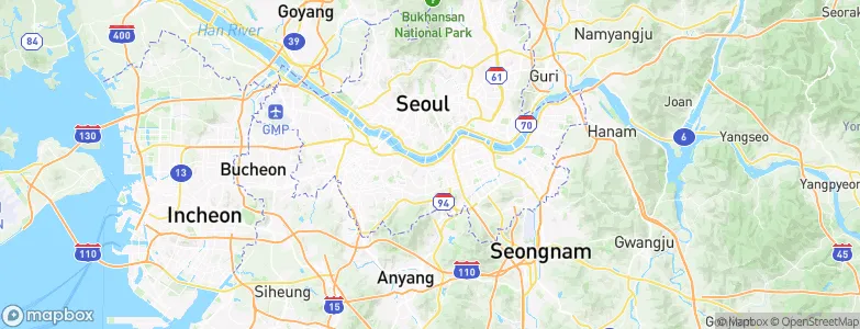 Banpobondong, South Korea Map