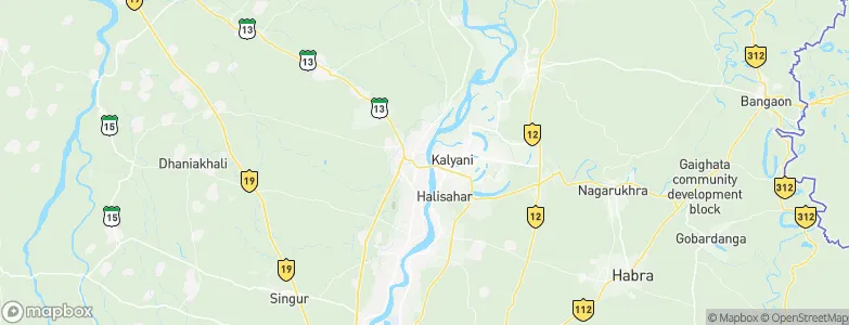 Bānsbāria, India Map
