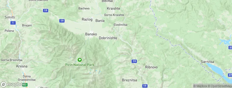 Bansko, Bulgaria Map