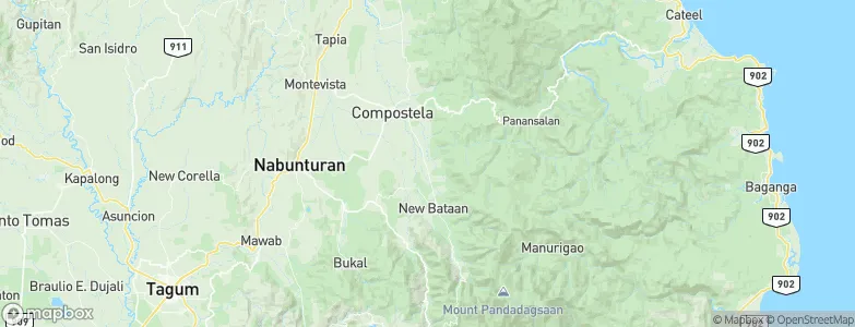 Bantacan, Philippines Map