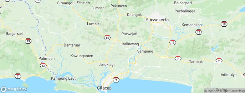 Bantar Tengah, Indonesia Map