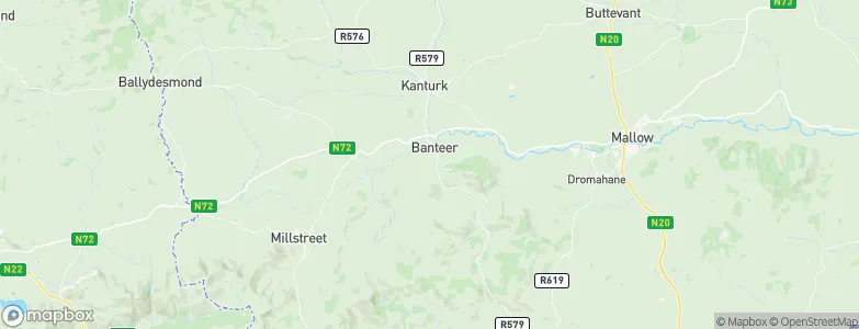 Banteer, Ireland Map