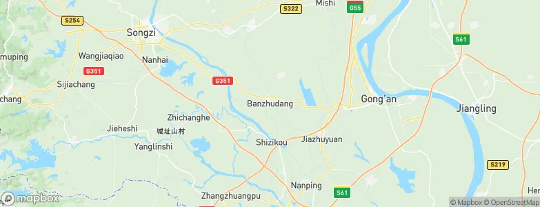 Banzhudang, China Map