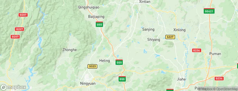 Bao’an, China Map