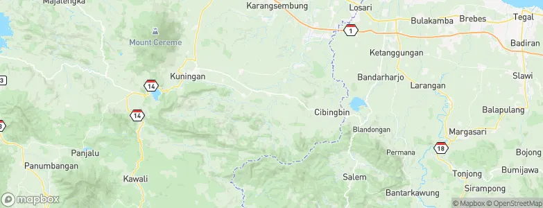 Baok, Indonesia Map