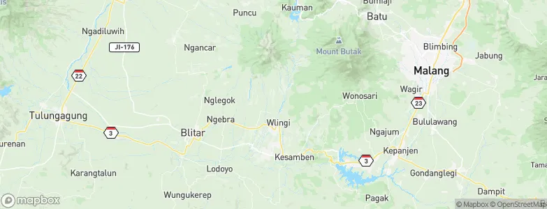 Baos, Indonesia Map