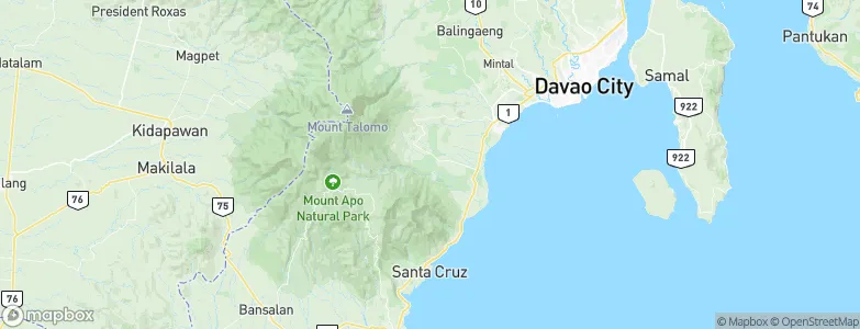 Baracatan, Philippines Map