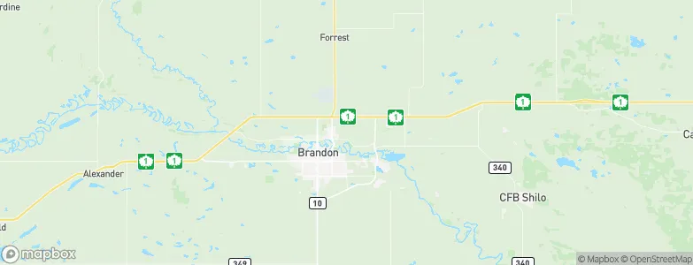 Baragar, Canada Map