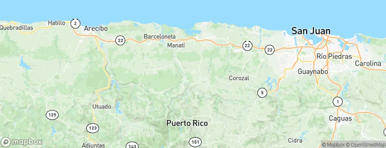 Barahona, Puerto Rico Map