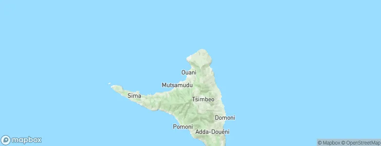 Barakani, Comoros Map
