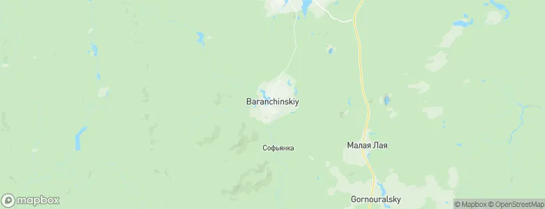 Baranchinskiy, Russia Map