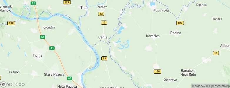 Baranda, Serbia Map