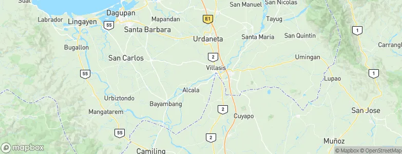 Barangobong, Philippines Map