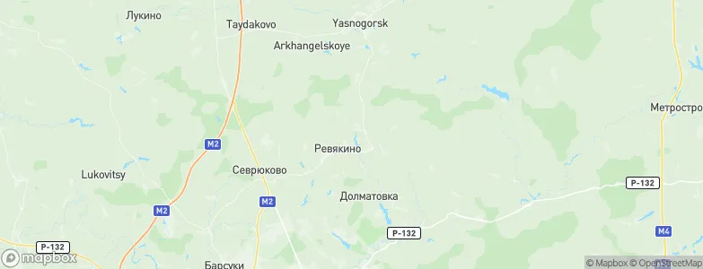 Baranovo, Russia Map