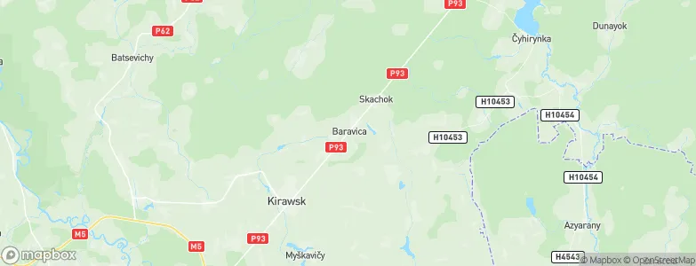 Baravitsa, Belarus Map