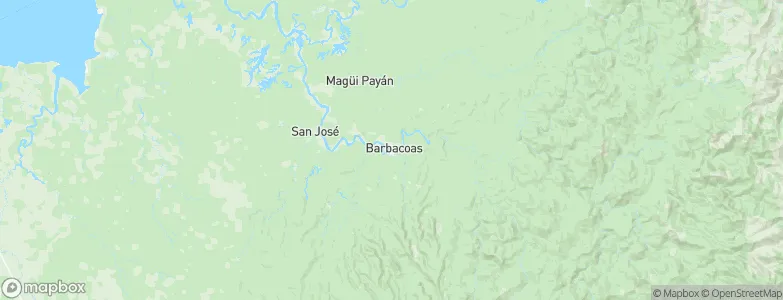Barbacoas, Colombia Map