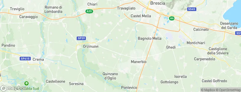 Barbariga, Italy Map