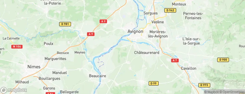 Barbentane, France Map