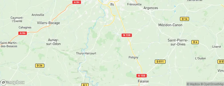 Barbery, France Map