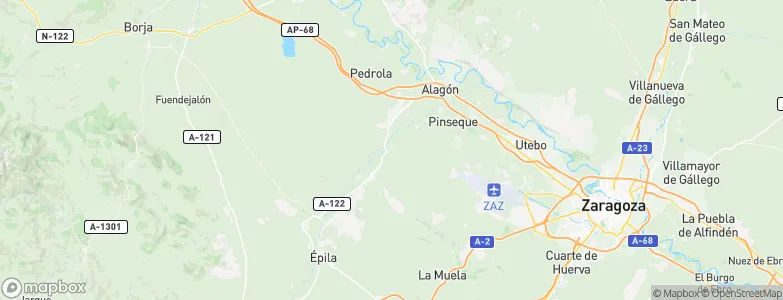 Bárboles, Spain Map