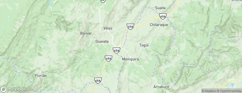 Barbosa, Colombia Map