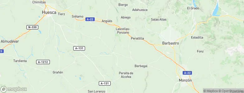 Barbuñales, Spain Map