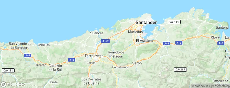 Barcenilla, Spain Map