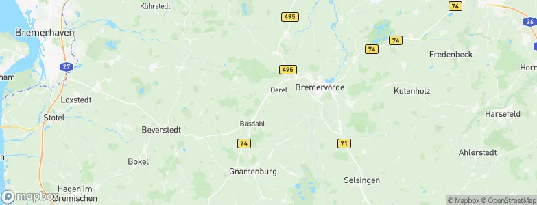 Barchel, Germany Map