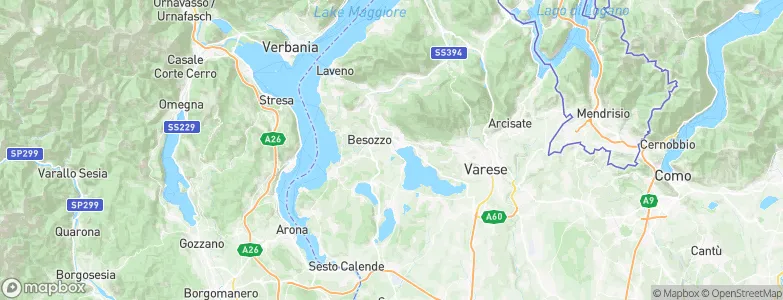 Bardello, Italy Map