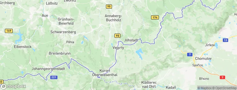 Bärenstein, Germany Map
