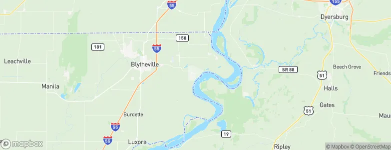 Barfield, United States Map
