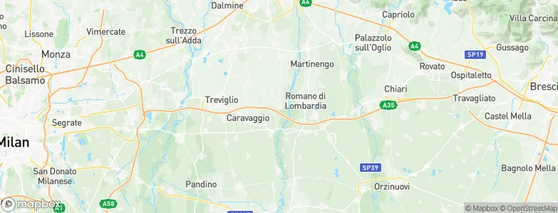 Bariano, Italy Map