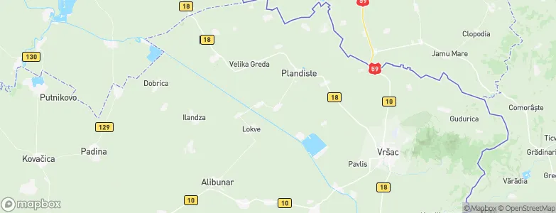 Barice, Serbia Map