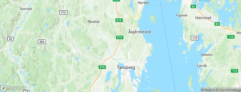 Barkåker, Norway Map