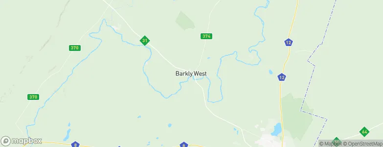 Barkly West, South Africa Map