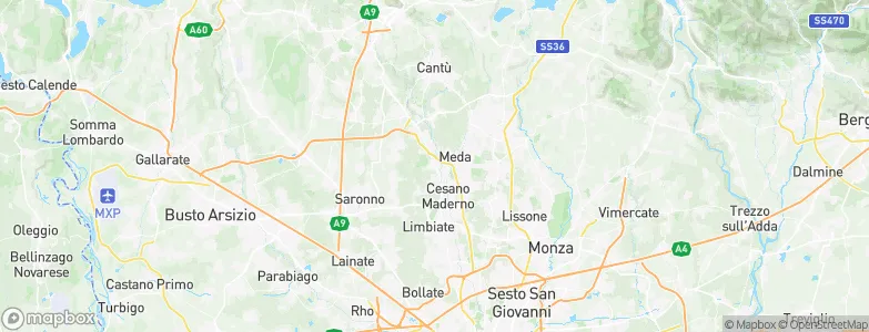 Barlassina, Italy Map
