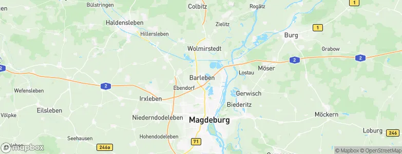 Barleben, Germany Map