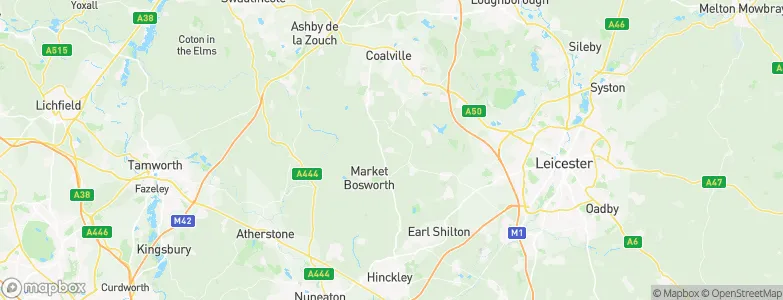Barlestone, United Kingdom Map