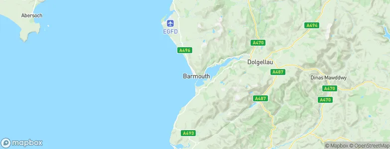 Barmouth, United Kingdom Map